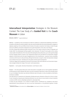 Intercultural Interpretation Strategies in the Museum Context: The