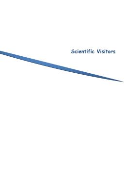 Scientific Visitors