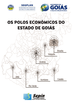 Polos Economicos de Goias - Versao Final