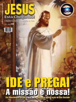 Edição 110 - Revista JESUS ESTÁ CHEGANDO!