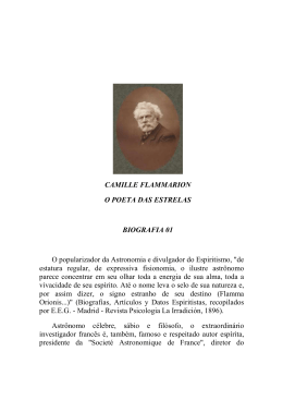 Biografia de Camille Flammarion