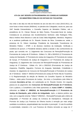 164-2011 - Ministério Público do Estado do Tocantins
