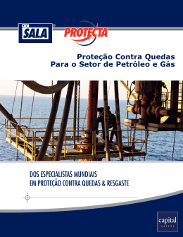 Proteção Contra Quedas Para o Setor de Petróleo e Gás