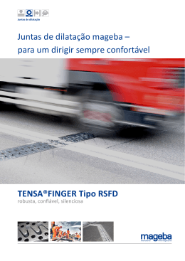 Product brochure TENSA®FINGER RSFD