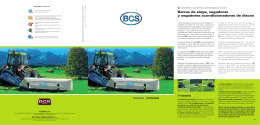 BCS Segadoras Tractor