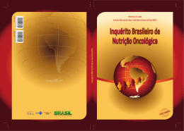 Inquérito Brasileiro de Nutrição Oncológica