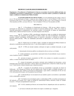 Decreto n. 12.653, de 28 de fevereiro de 2011 - Sefaz BA