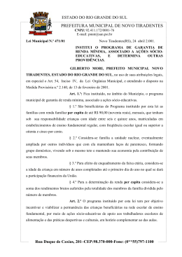 Baixar PDF - Prefeitura Municipal de Novo Tiradentes