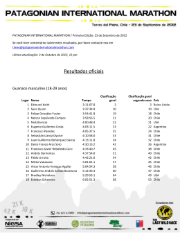 Descarregar PDF - Patagonian International Marathon