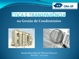 Ética e Transparência na Gestão de Condomínios