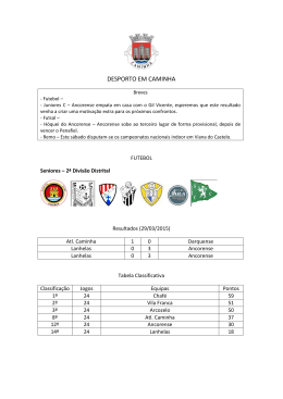 Desporto em Caminha - Resultados (28/3/2015)