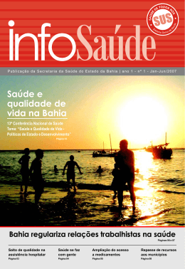 Saúde e qualidade de vida na Bahia
