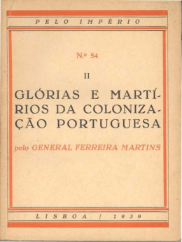 glórias rios ção e da coloniza- portuguesa martí