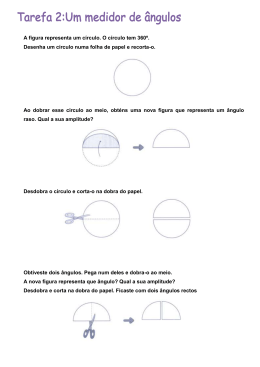 A figura representa um círculo. O círculo tem 360º. Desenha um