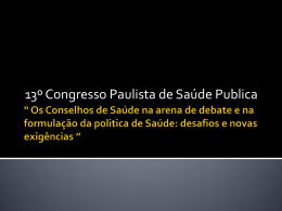 Mato Grosso do Sul - Secretaria da Saúde