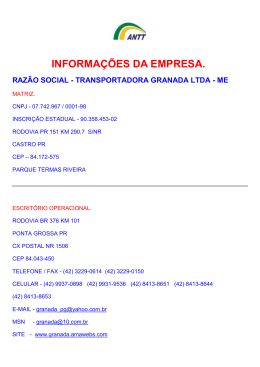 Carta apresentacao empresa cliente