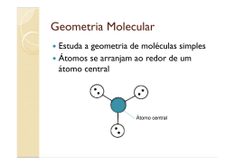 03. Ligacoes Quimicas - Geometria Molecular