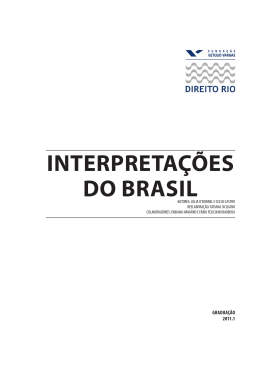 Interpretações do Brasil - Acadêmico de Direito da FGV