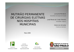 2009 - Prefeitura de São Paulo