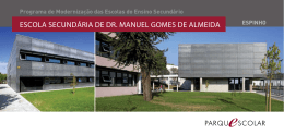 ESCOLA SECUNDÁRIA DE DR. MANUEL GOMES DE ALMEIDA