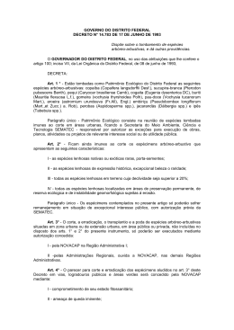 Decreto-DF-14783 -93 ÁRVORES TOMBADAS COMO