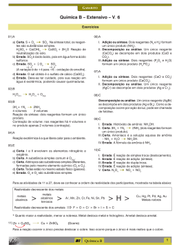 Química B – Extensivo – V. 6