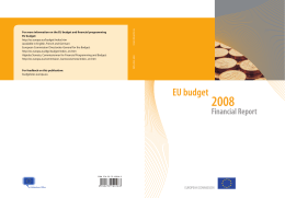 2008 Financial report