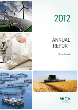 AnnuAl REPORT - Crédito Agrícola
