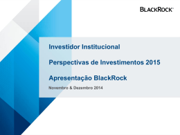 Alexandre Frade - BlackRock - Revista Investidor Institucional