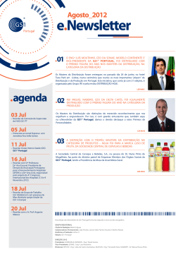 e.Newsletter - GS1 Portugal