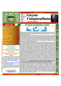 JUNHO 2009 - Gazeta Valeparaibana