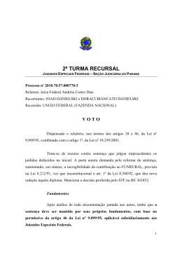 201070570007703 - Justiça Federal do Paraná