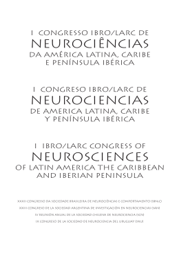 Program - Sociedade Brasileira de Neurociências e Comportamento