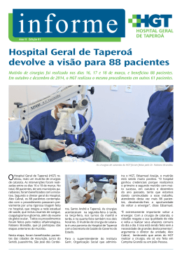 - HGT - Hospital Geral de Taperoá