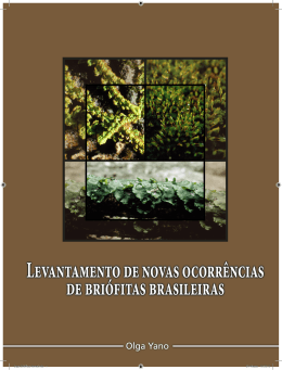 Briofitas Barsileiras 6a prova.indd - Instituto de Botânica de São Paulo