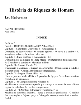 A História da Riqueza do Homem (Leo Huberman)