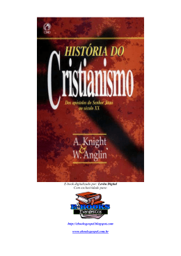 A_História_do_Cristianismo - Igreja O Brasil Para Cristo