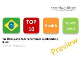 Brazil Top 10 mHealth Apps Performance