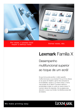 Lexmark Família X