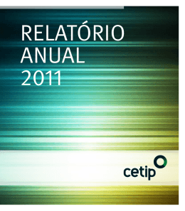 Relatório Anual 2011