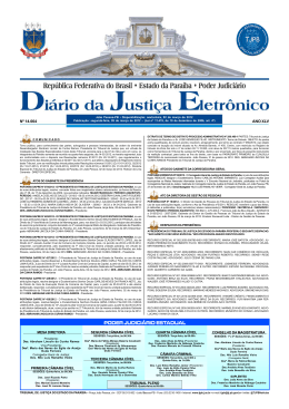 Nº 14.064 ANO XLV - Tribunal de Justiça da Paraíba