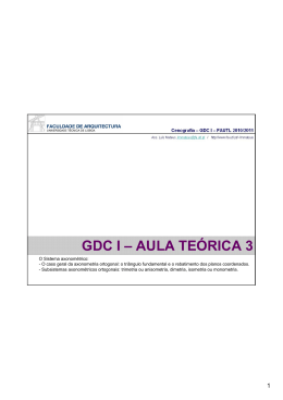 GDC I – AULA TEÓRICA 3