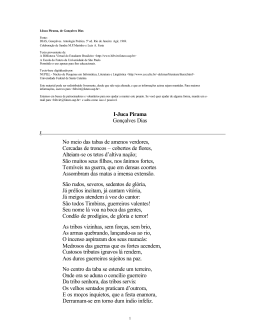 "I - Juca Pirama" PDF
