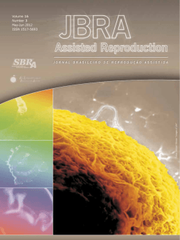 JBRA Assist. Reprod. | V. 16 | nº3 | May-Jun / 2012