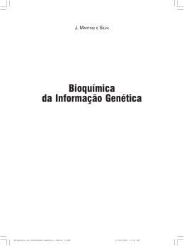 Bioquímica da Informação Genética