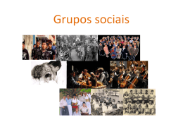 Grupos sociais