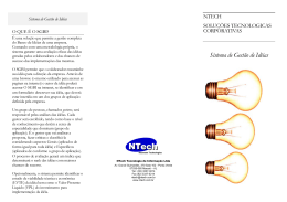 Sistema de Gestão de Idéias - NTech Tecnologia de Informação Ltda