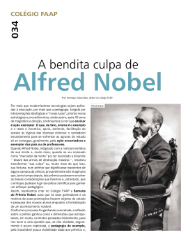 A bendita culpa de Alfred Nobel