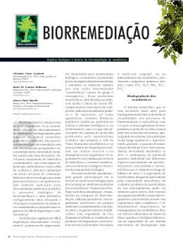 Biorremediação - Biotecnologia