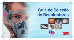 Guia 3M para seleção de Respiradores